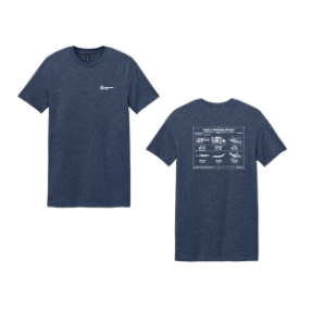 Gildan SoftStyle Tee Blueprint Design